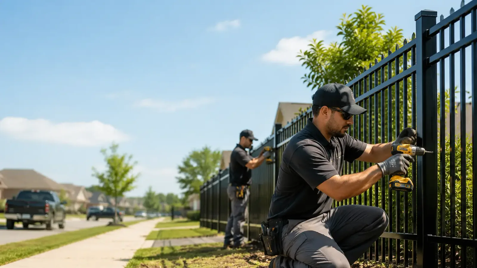 Metal Fence Installation in Saint Johns, MI